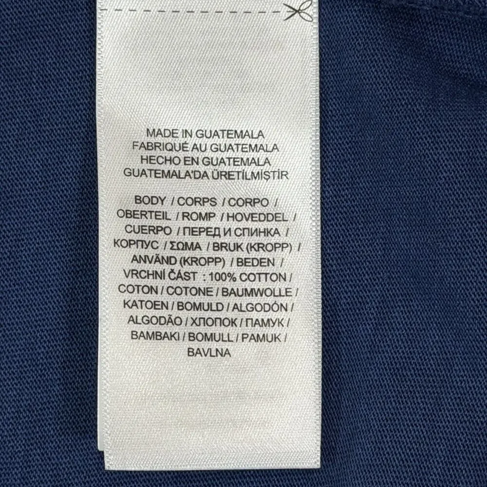 Polo Ralph Lauren Côte D'Azur Classic Fit T Shirt Men's XL Navy Blue Cotton NWT